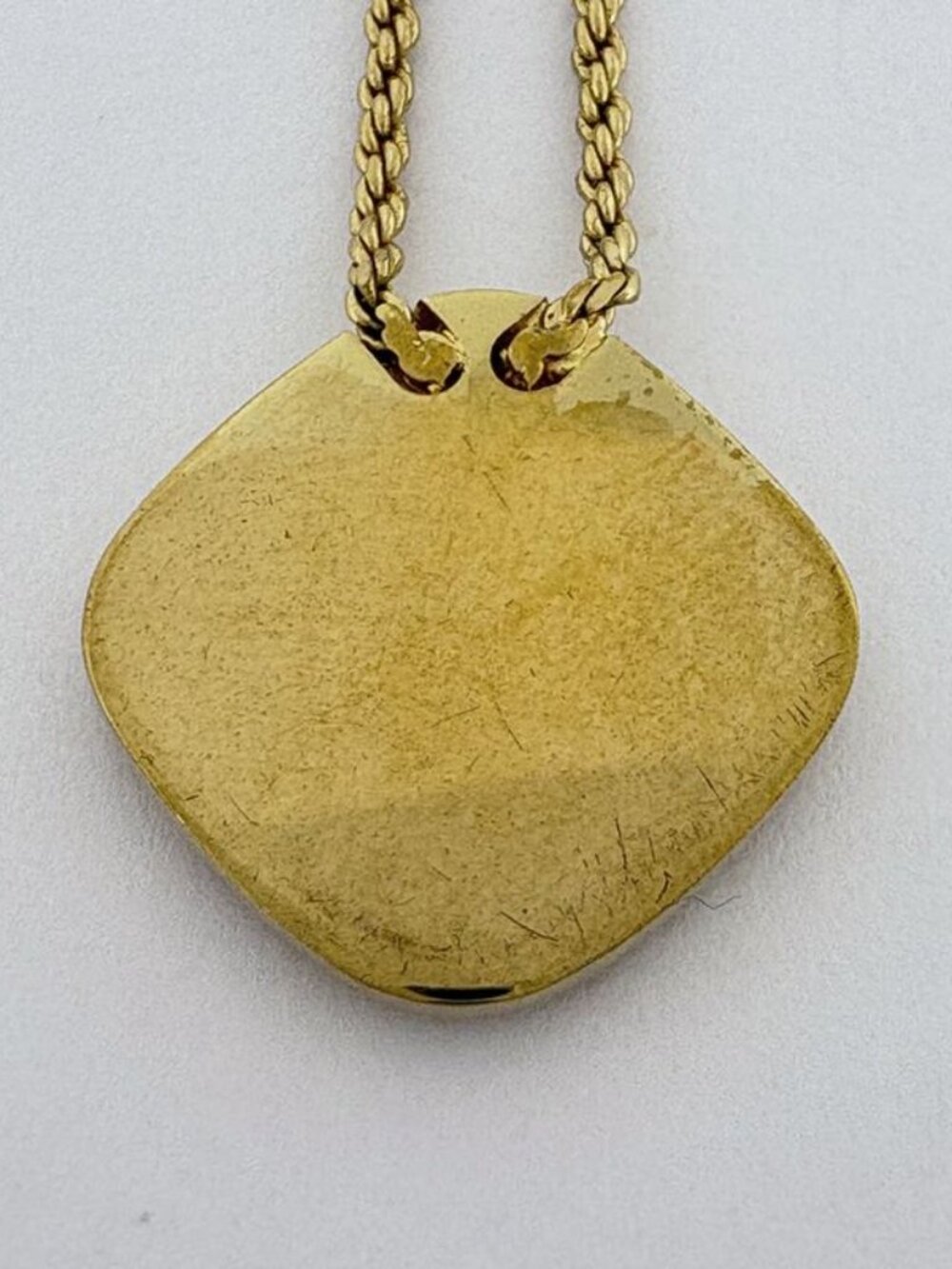 Dior Logo Necklace Gold Plated - Picture 2 of 4